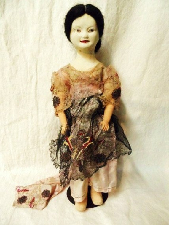 Antique Asian Doll 120