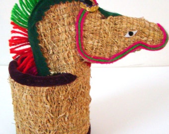 Pencil Holder for Kids Horse Indian Handicraft made of Dried tree ...