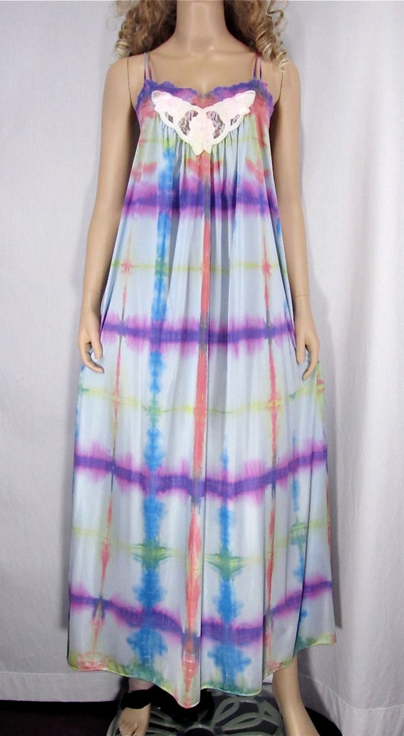 tie dye night gown