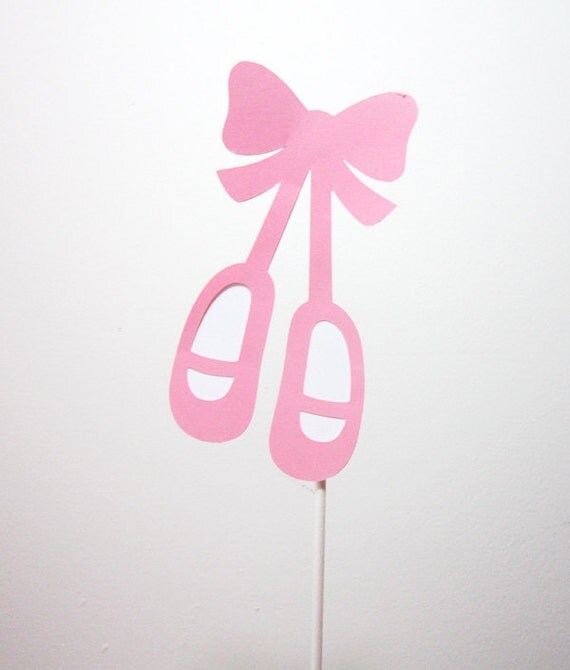 ballet slipper cake topper ballet slipper cake topper centerpiece stick ballet slipper cake topper ballet slipper cake topper centerpiece stick