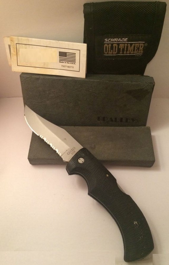 Vintage Gerber 650 Hunting Knife Bradley by SoaringHawkVintage