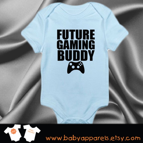Future Gaming Buddy Baby Clothes Bodysuit Baby by BabyApparels