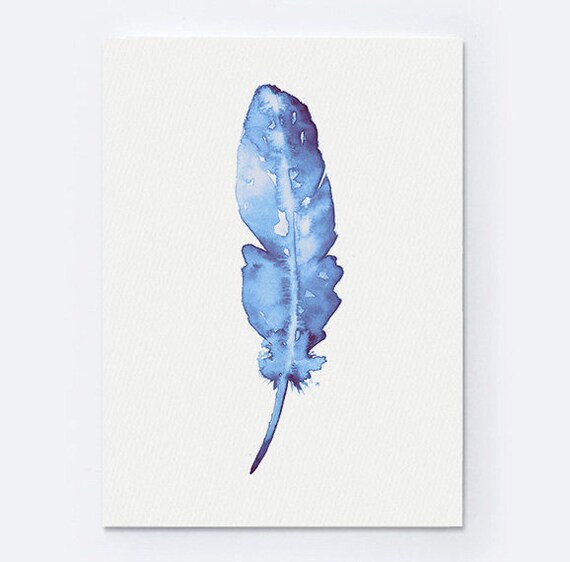 Ikho Blue items similar to blue feather watercolor print indian Ikho Blue items similar to blue feather watercolor print indian