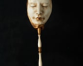 Venetian Mask | Neutral Volute with Stick