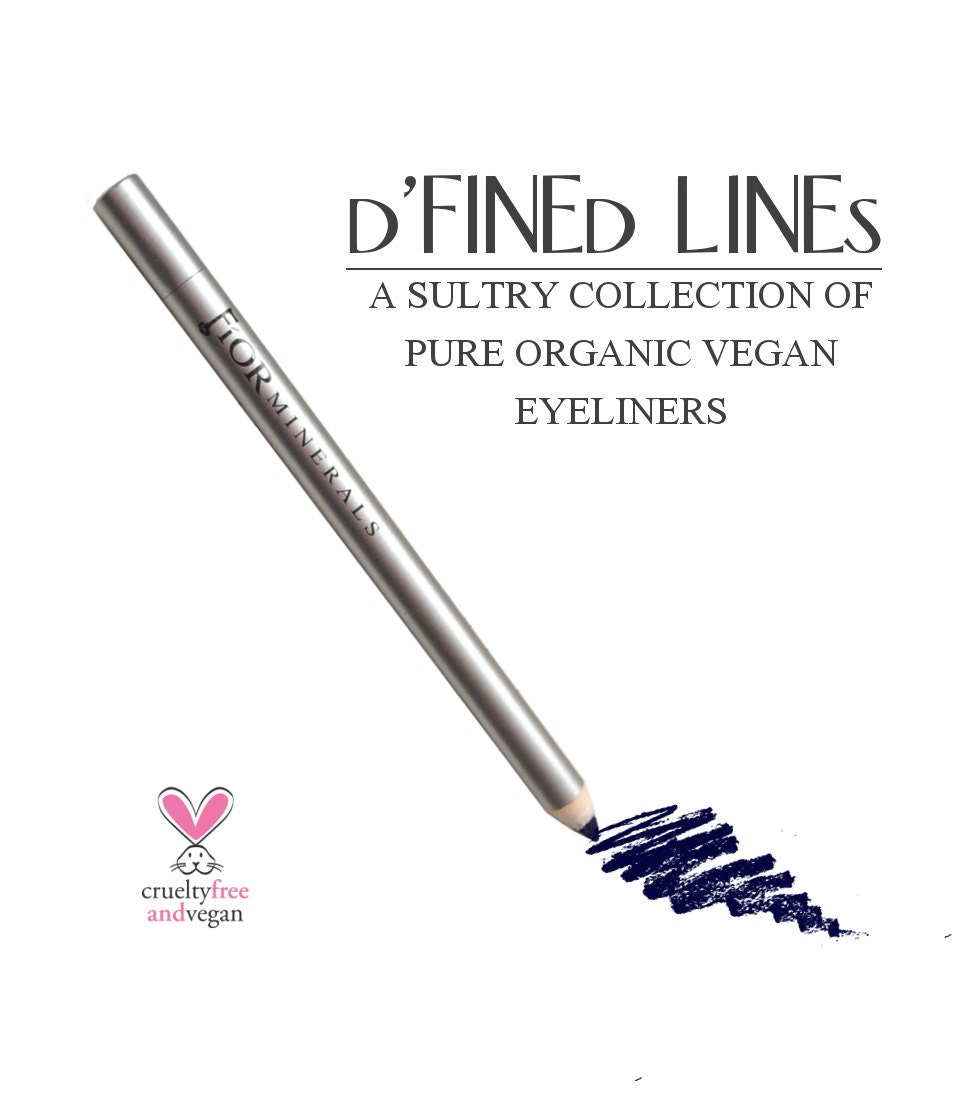 ORGANIC EYELINER VEGAN Mineral Eyeliner Pencil All Natural
