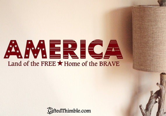 america is the land of the free and the home of the brave
