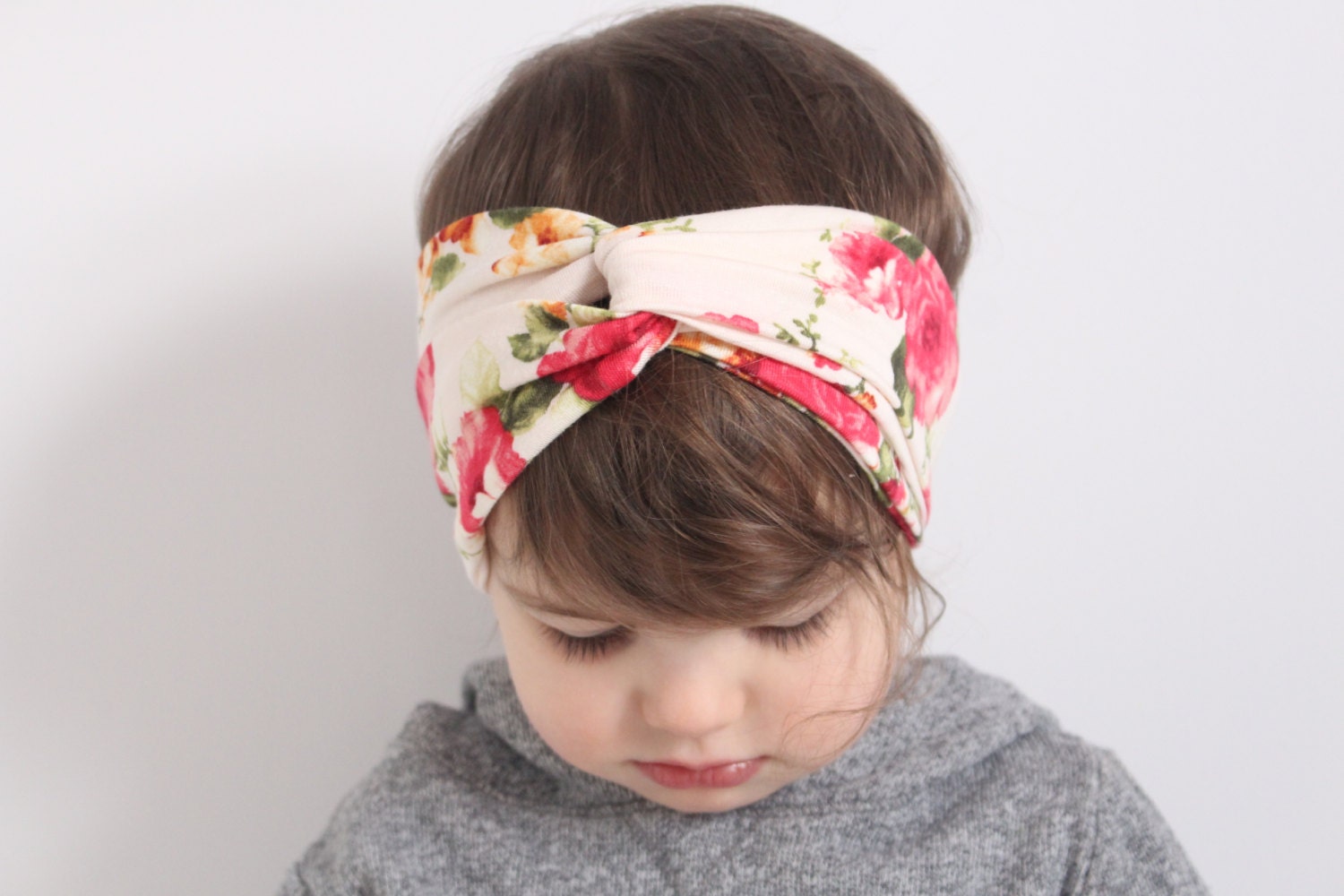 Baby Turban Headband Baby Head Wrap Toddler by missgigglebuns