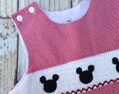 Mickey Smocked Jon Jon