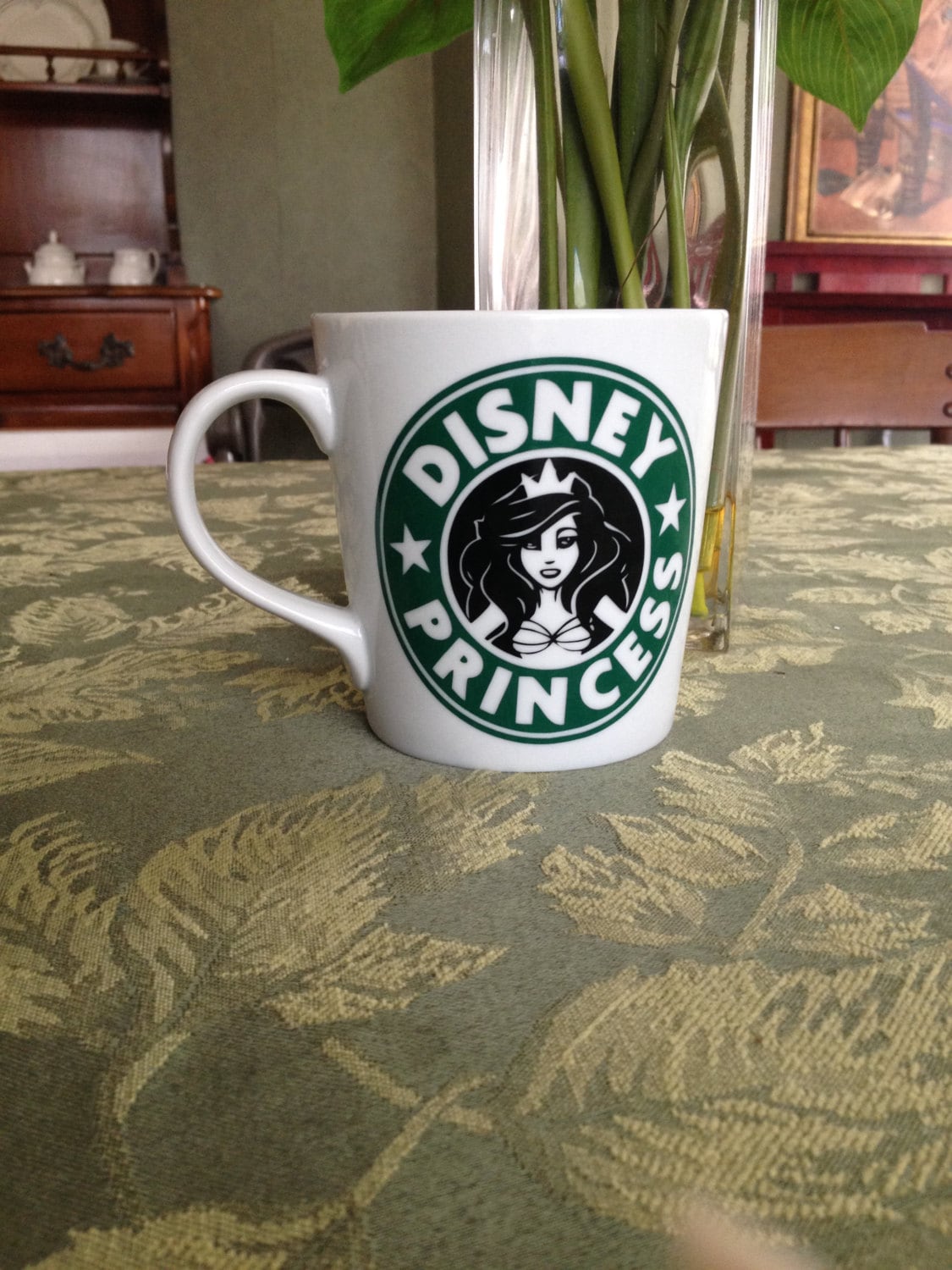 Disney Princess Starbucks Mug by AubsAndN on Etsy