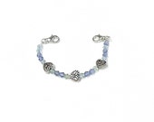 Medical Alert Bracelet Emergency ID Diabetes Lobster claw clasps Babies, Childs, Adults,, Change  color daily! Allergy, Coumadin, Sweetheart