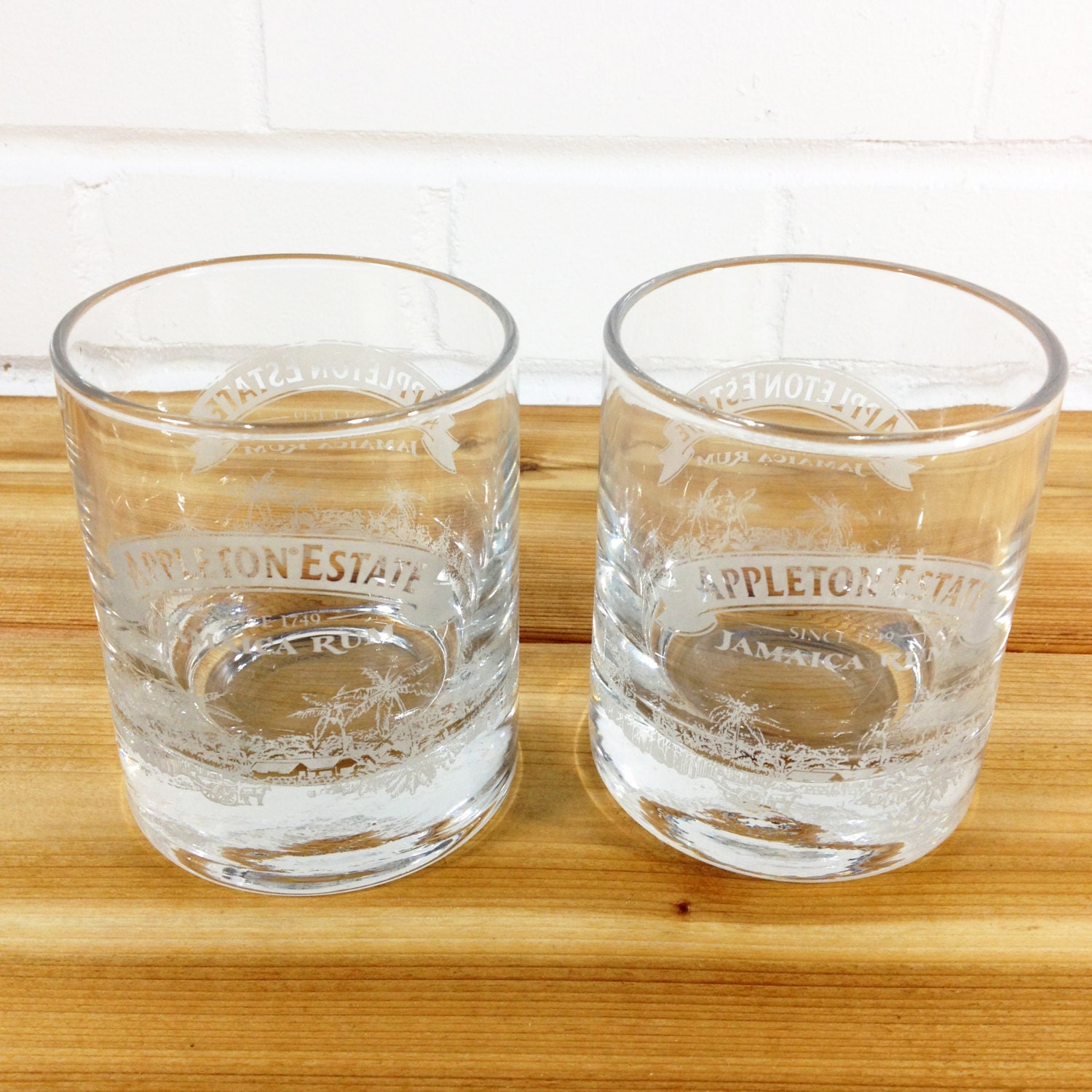 Appleton Estate Jamaican Rum Glasses Set of 2
