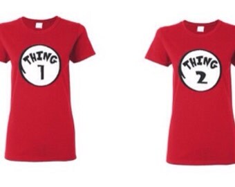Ladies Halloween Costume~ Reading day shirt for teachers~ Thing 1-15 ladies shirt~ funny thing shirts