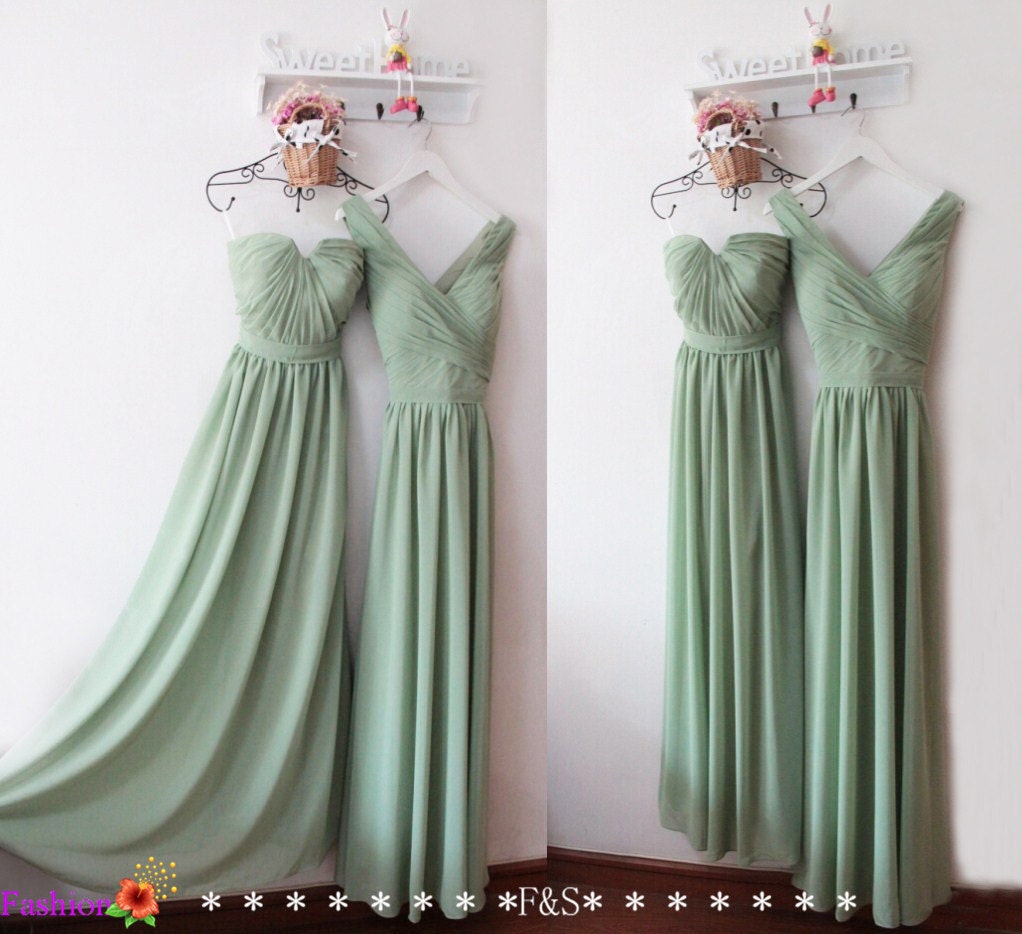 Sage Bridesmaid Dresses 3