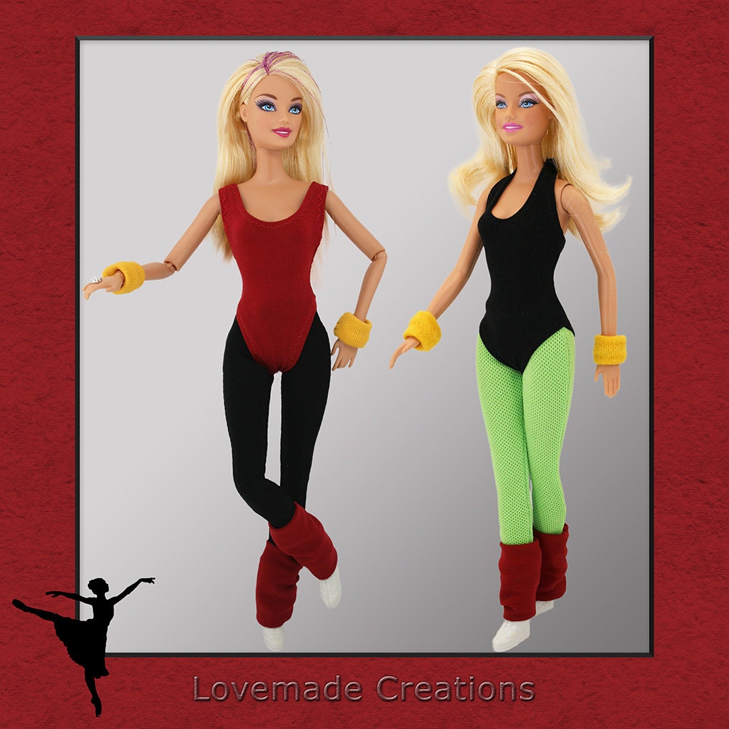 barbie gymnastic clothes