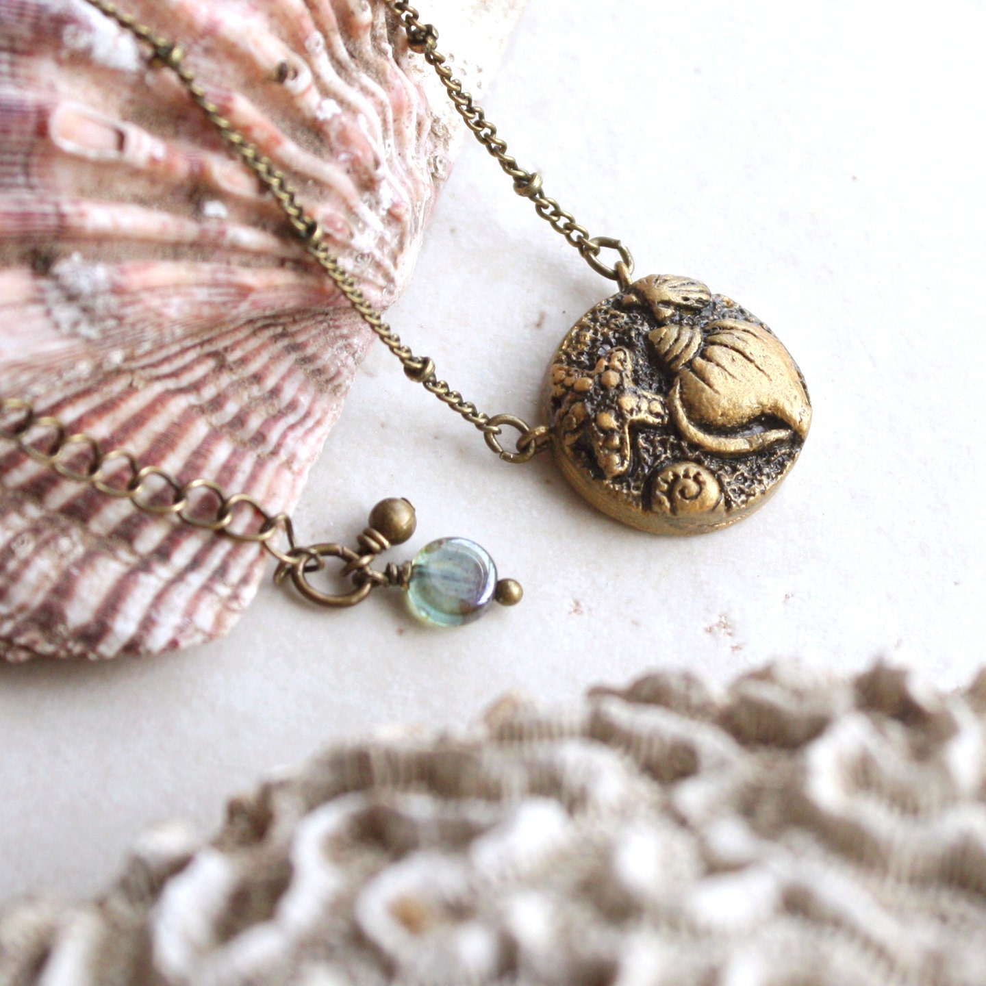 Sea Shells Necklace Shell Jewelry Beach Wedding Jewelry