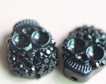 Popular items for rhinestone skull on Etsy