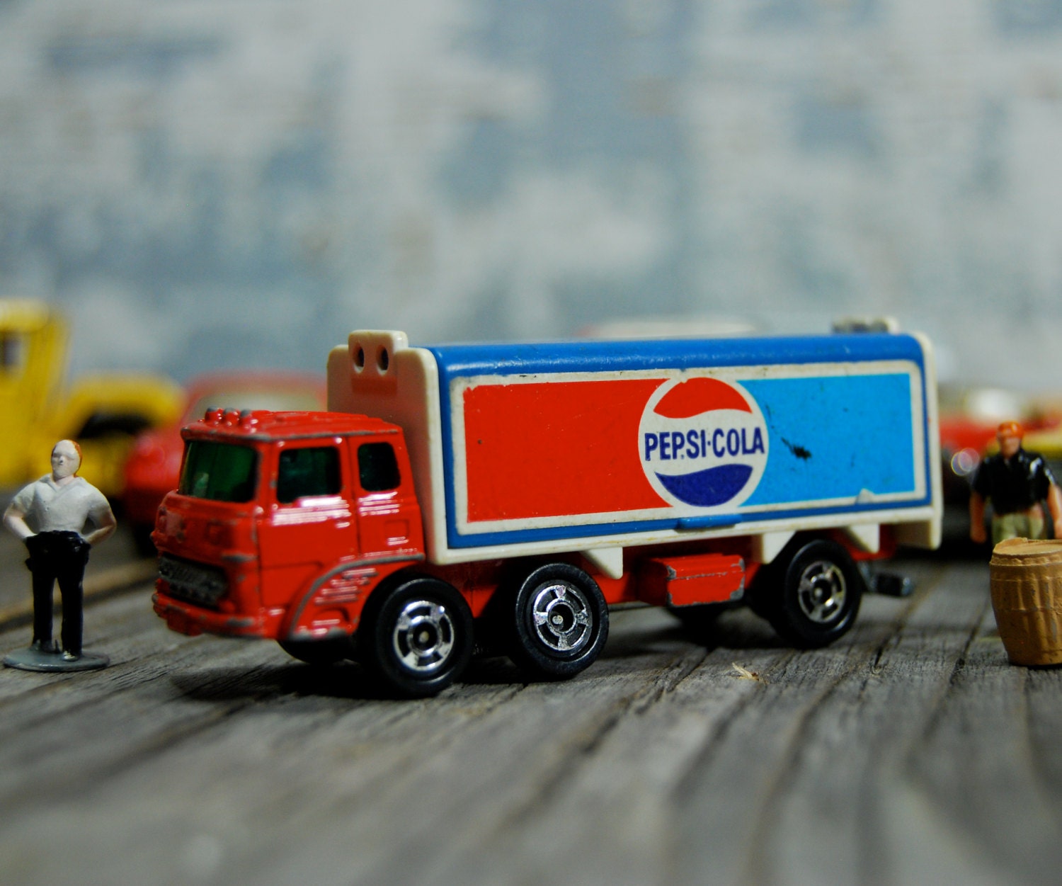 vintage pepsi toy truck