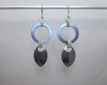 Elk Niska Earring - Gunmetal main image 1