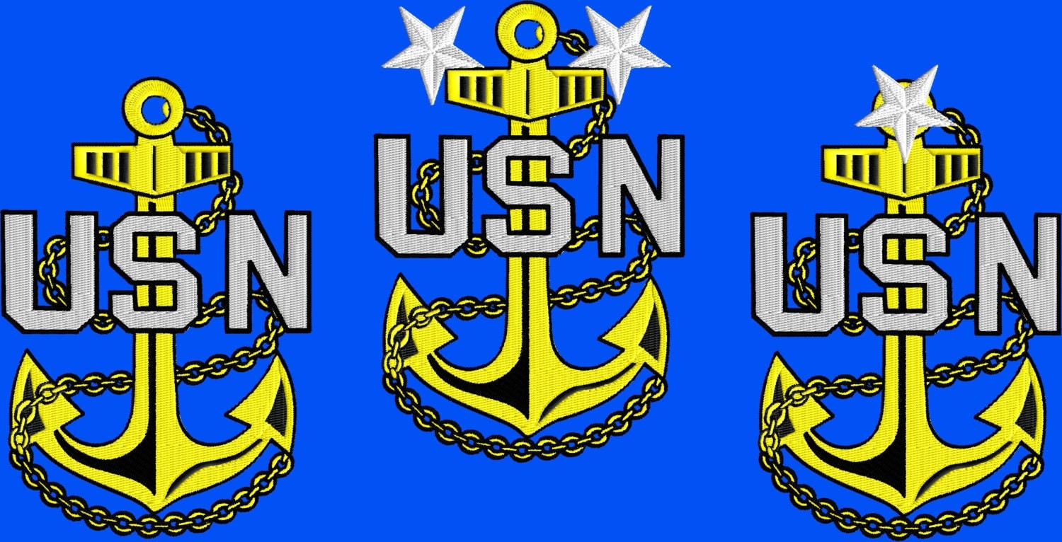 US Navy Chief Anchors large correctly Fouled by ChiefsThreads