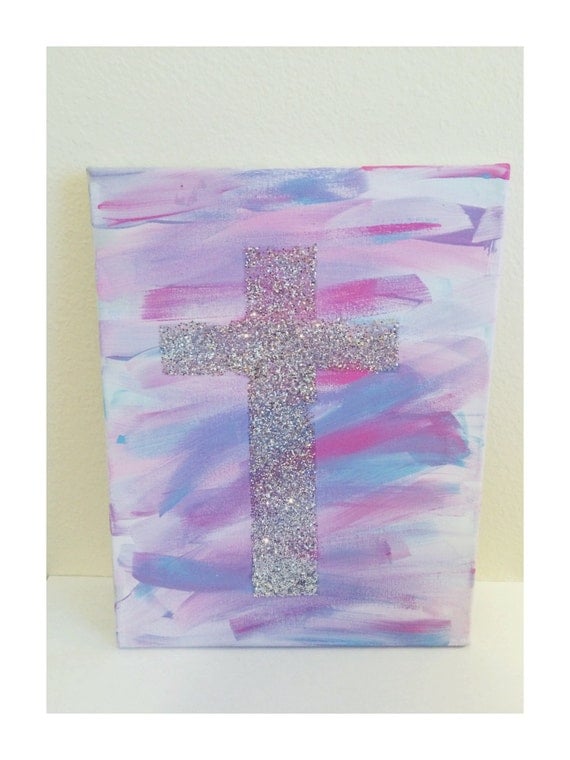 Customizable glitter canvas by JMPcrafts1 on Etsy