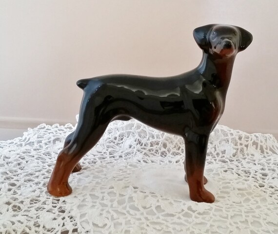 doberman pinscher figurines and statues