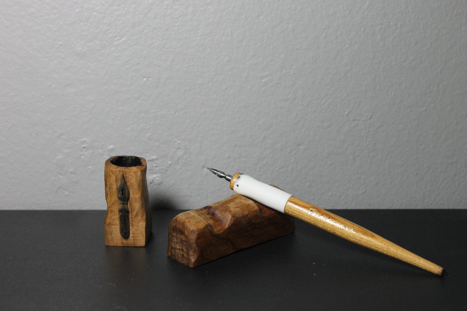 Fountain Pen Rest Fountain Pen Stand Wooden Pen Rest Ink