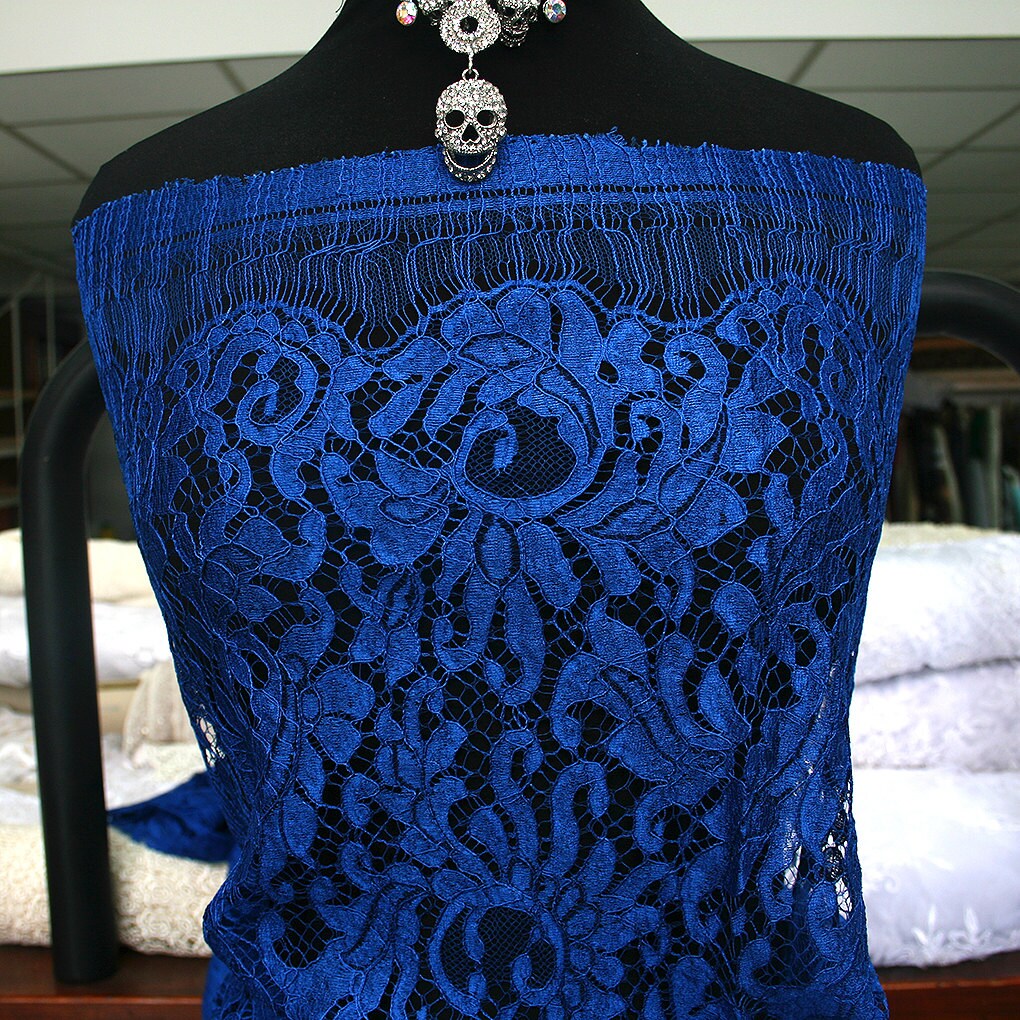 cobalt blue lace
