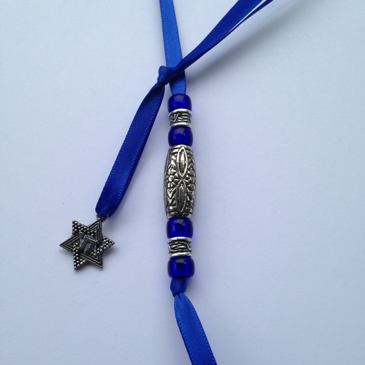 Book Jewelry Bookmarks with silver Star of David pewter