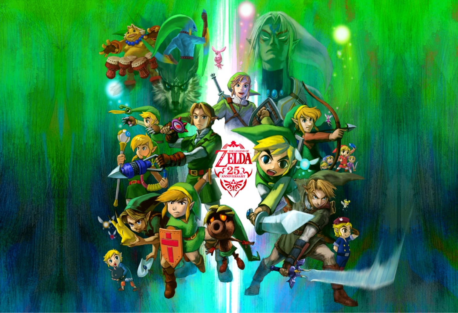 Серия the Legend of Zelda 1