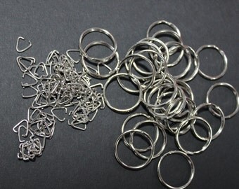 Key Rings - Bulk Key rings for acrylic blanks vinyl decals