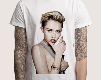 Popular items for miley cyrus t shirt on Etsy