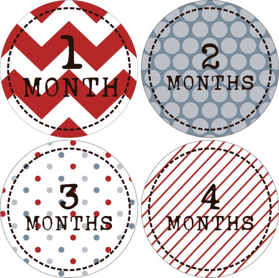 milestone stickers keepsake stickers by Trendytot14 on Etsy