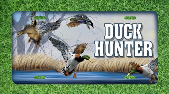 duck-hunting-license-plate-etsy