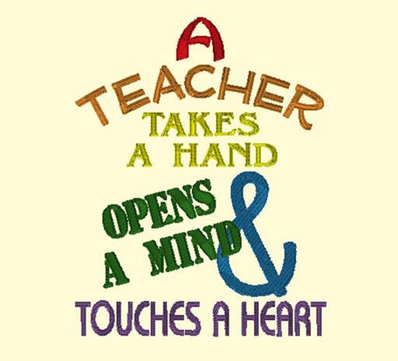 A Teacher Takes a Hand Saying DOWNLOAD DIGITAL Design 6x10