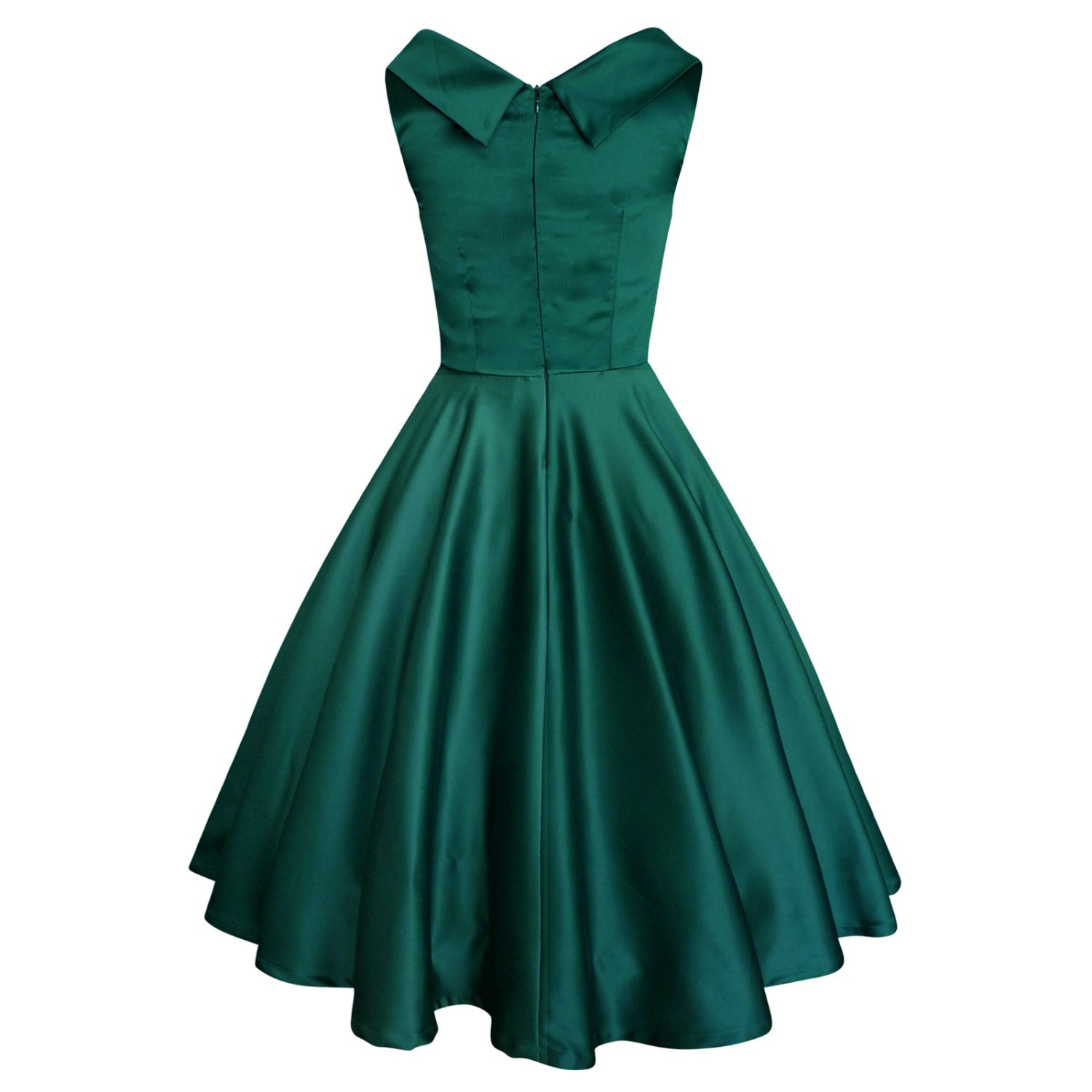 Lady Mayra ELSA Green Christmas Dress Vintage by LadyMayraClothing