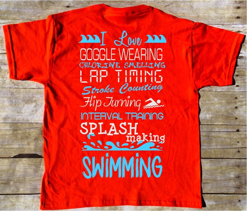 thumbnail image 2 of Swim Now Breathe Later I Swimmer T-Shirt 2 of 10