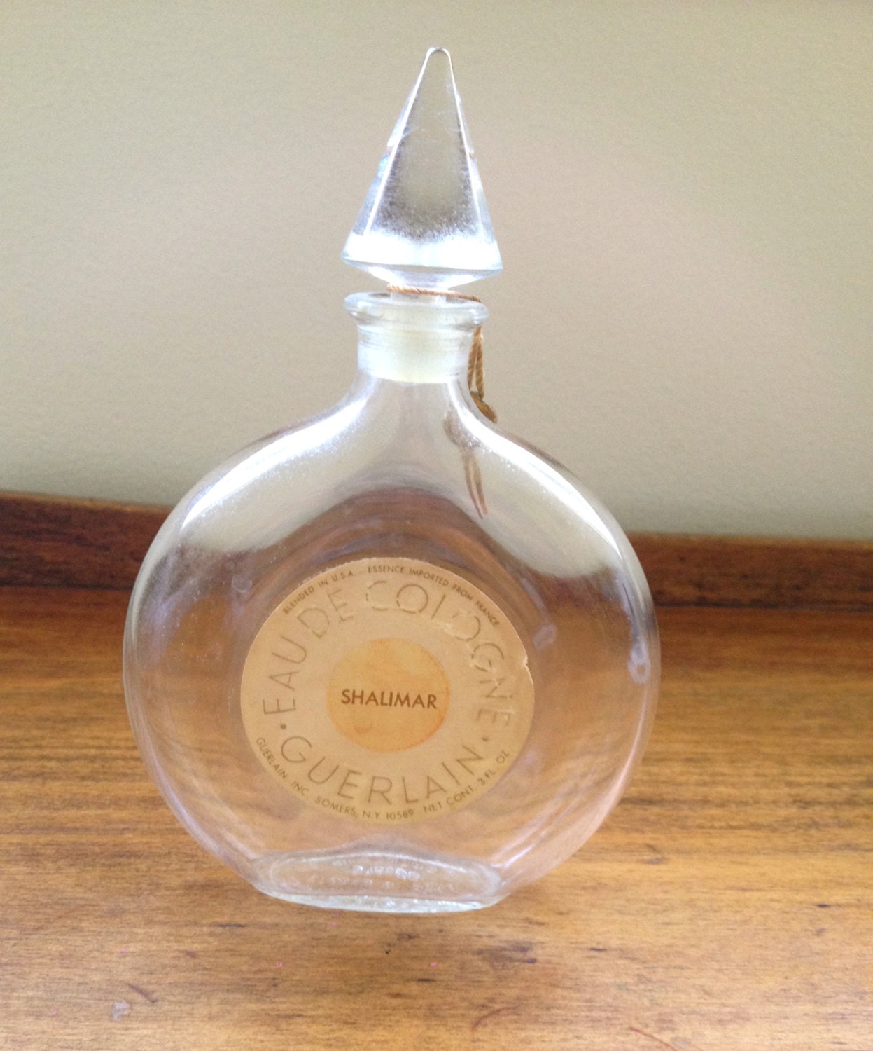 Shalimar Vintage Perfume Bottle