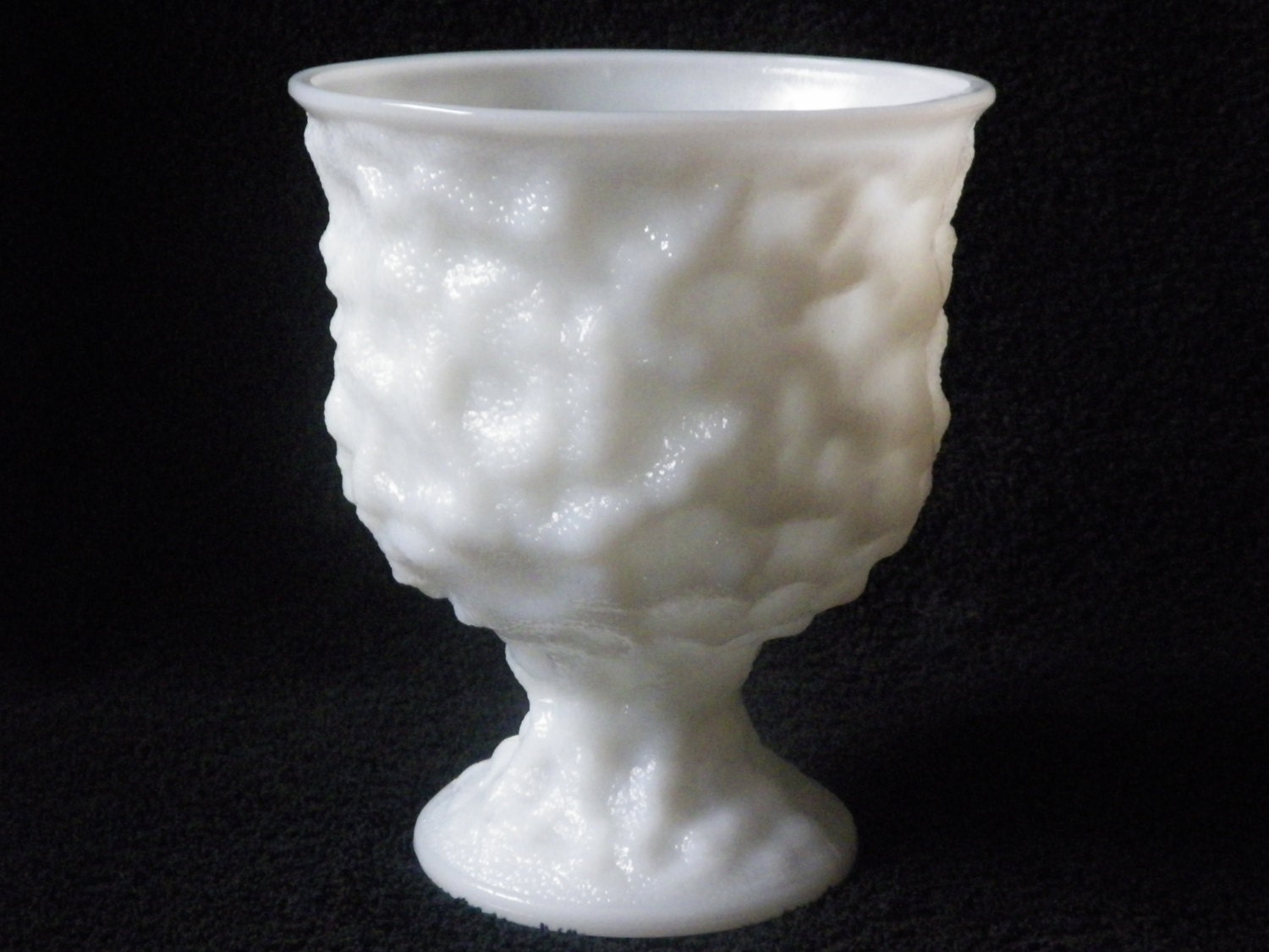 E O Brody Milk Glass