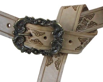 Hard leather BELT unisex, in three style and six colors
