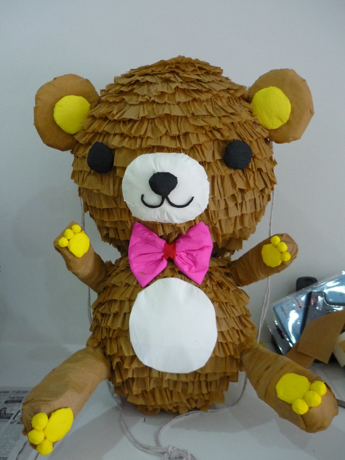 Teddy Bear Pinata by ItsForU on Etsy