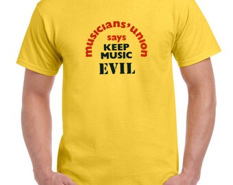 keep music evil shirt