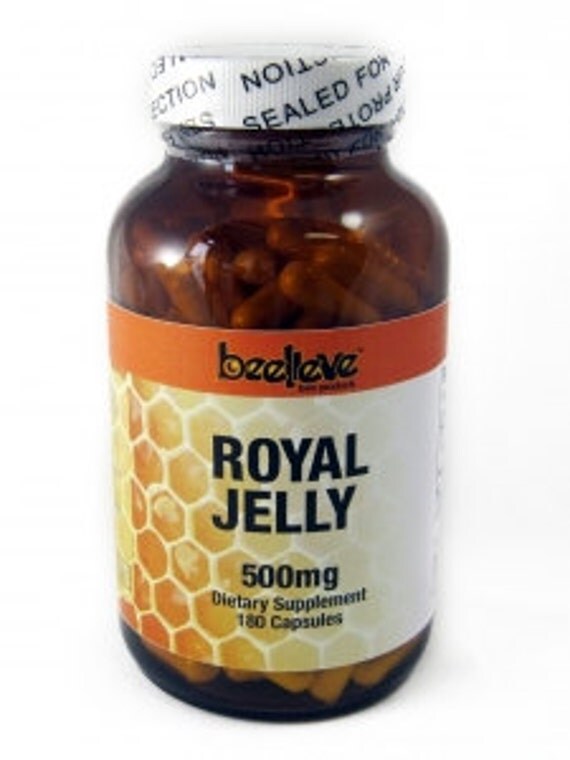 Royal Jelly Capsules 500mg 180caps