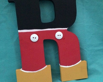 mickey mouse letter