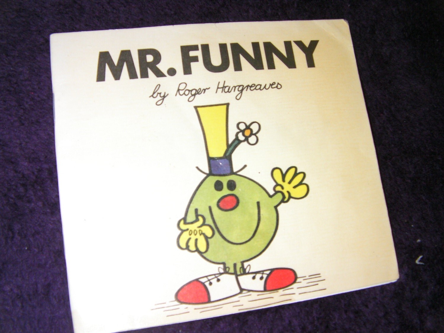 Original Vintage Mr Men Book Mr Funny 1976 by by LazyMouseVintage