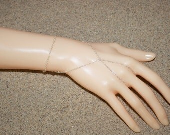 Slave Bracelet -Delicate x - Sterling Silver Chain or Gold Filled Chain