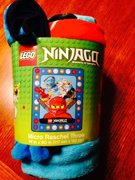 lego ninjago plush blanket