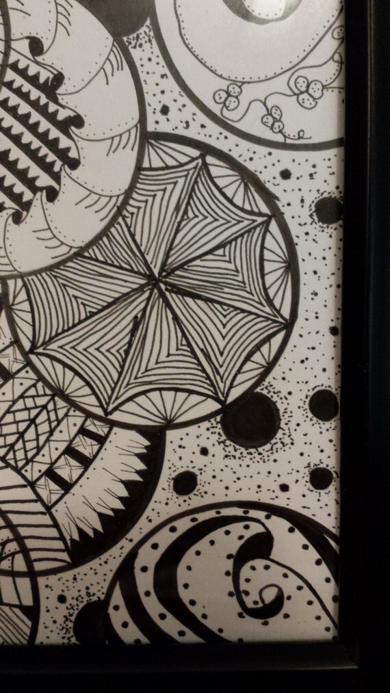 Zentangle Art Circle Circle Circle Zentangle Hand drawn