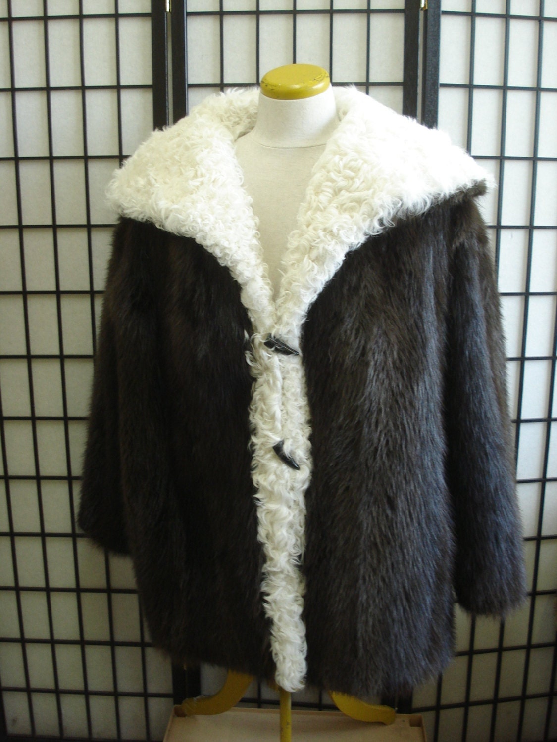 Fur Coats For Men Gentleman S Gazette Vintage Royal Castor Fur Leopard Print Coat Best Beaver Lamb 5 Of 12