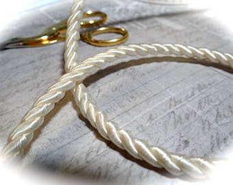 Ivory Twist Cording Crafting Lampshade Trims Sewing Supplies T-140