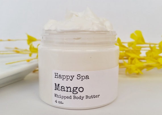 Mango Whipped Body Butter Shea Butter Body Cream Body By Happyspa 